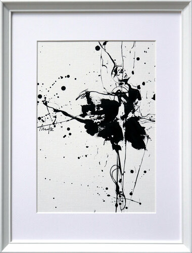 Spontaneous Ballerina No. 4, Series XIX van Mario Henrique, Werk op papier te koop op Singulart