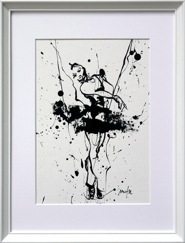 Spontaneous Ballerina No. 5, Series XIX von Mario Henrique, Werk auf Papier kaufen auf Singulart