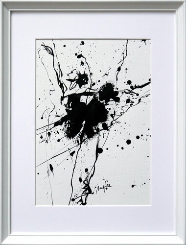 Spontaneous Ballerina No. 8, Series XIX van Mario Henrique, Werk op papier te koop op Singulart