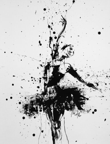 Ballerina No. 1, Series XX van Mario Henrique, Werk op papier te koop op Singulart