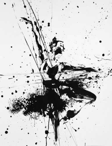 Ballerina No. 3, Series XX di Mario Henrique, Opera su carta in vendita su Singulart