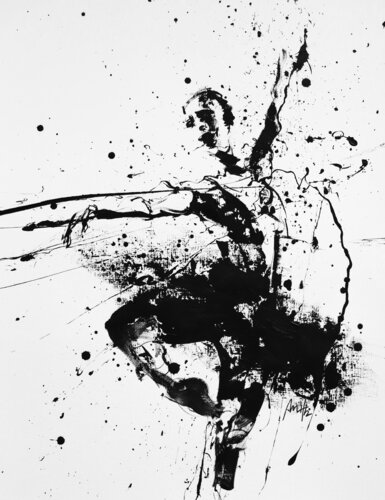 Ballerina No. 4, Series XX di Mario Henrique, Opera su carta in vendita su Singulart