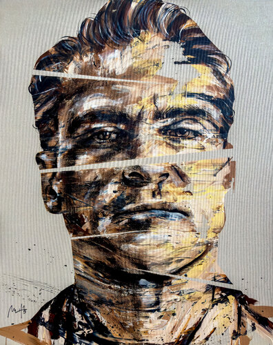 Joaquin Phoenix di Mario Henrique, Pittura in vendita su Singulart