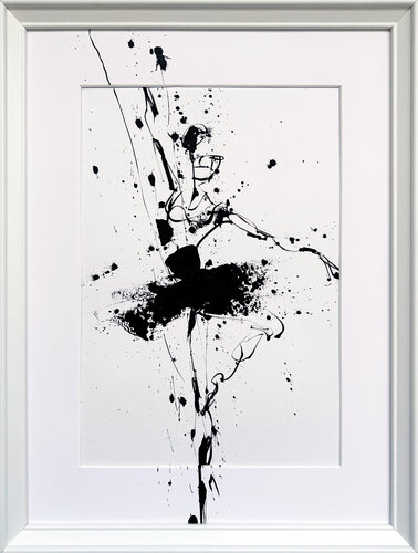 Ballerina No. 3, Series XXI van Mario Henrique, Werk op papier te koop op Singulart