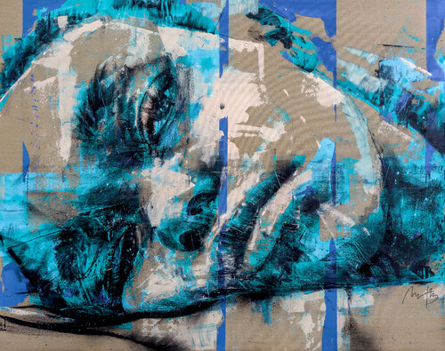 At Home van Mario Henrique, Schilderij te koop op Singulart