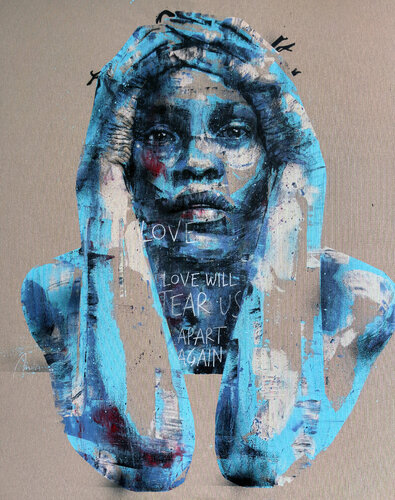 Love Will Tear Us Apart di Mario Henrique, Pittura in vendita su Singulart