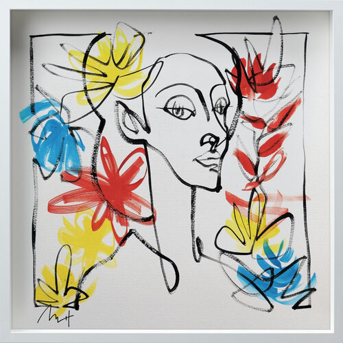 Untitled Portrait Drawing No. 2 (Framed) Mario Henrique