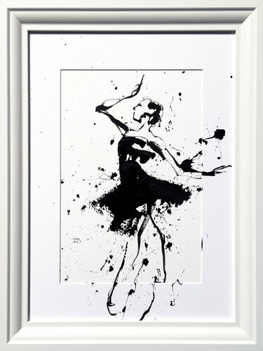 Ballerina No. 14, Series XXV van Mario Henrique, Werk op papier te koop op Singulart