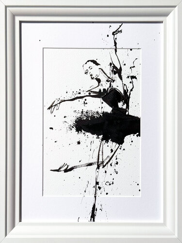 Ballerina No. 17, Series XXV van Mario Henrique, Werk op papier te koop op Singulart