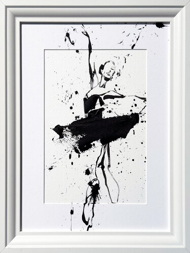 Ballerina No. 18, Series XXV van Mario Henrique, Werk op papier te koop op Singulart
