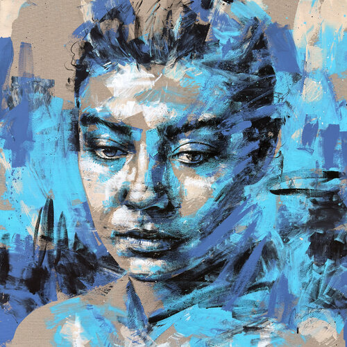 She Carries The Sea von Mario Henrique, Malerei kaufen auf Singulart