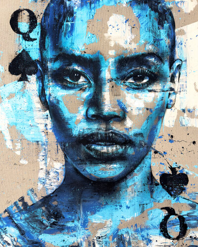 Queen Of Spades von Mario Henrique, Malerei kaufen auf Singulart