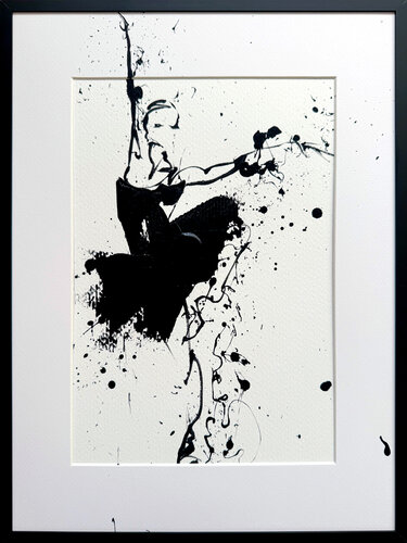 Ballerina No. 6, Series XXVII by Mario Henrique, 종이 for Sale on Singulart