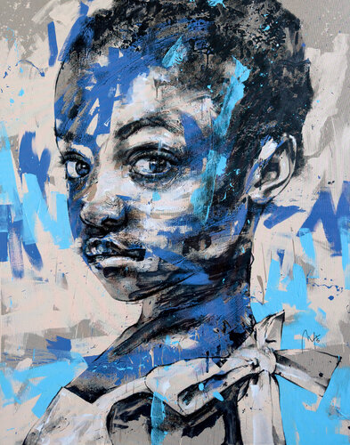 The Blue Child von Mario Henrique, Malerei kaufen auf Singulart