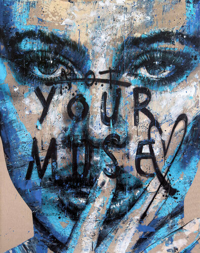 Not Your Muse par Mario Henrique, Peinture en vente sur Singulart