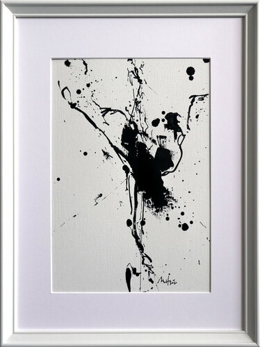 Spontaneous Ballerina No. 1, Series XVII van Mario Henrique, Werk op papier te koop op Singulart