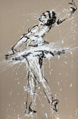 Ballerina No. 20, Series VIII van Mario Henrique, Schilderij te koop op Singulart