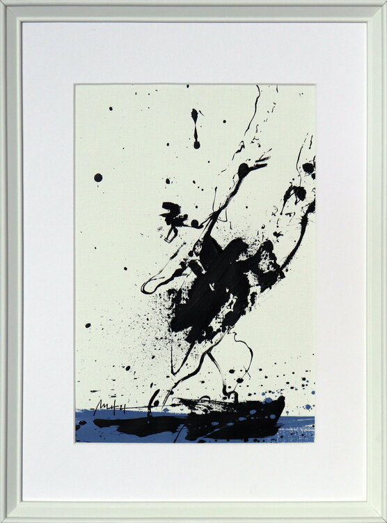 Spontaneous Ballerina No. 4, Blue Series III Mario Henrique