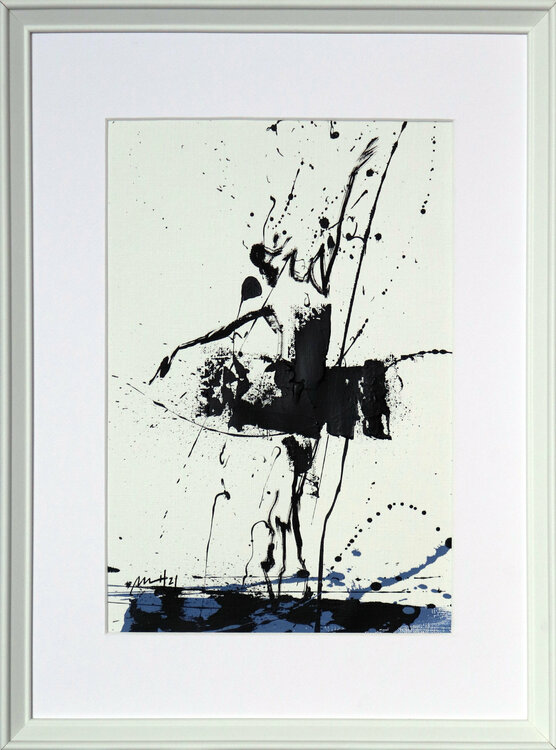 Spontaneous Ballerina No. 6, Blue Series III Mario Henrique