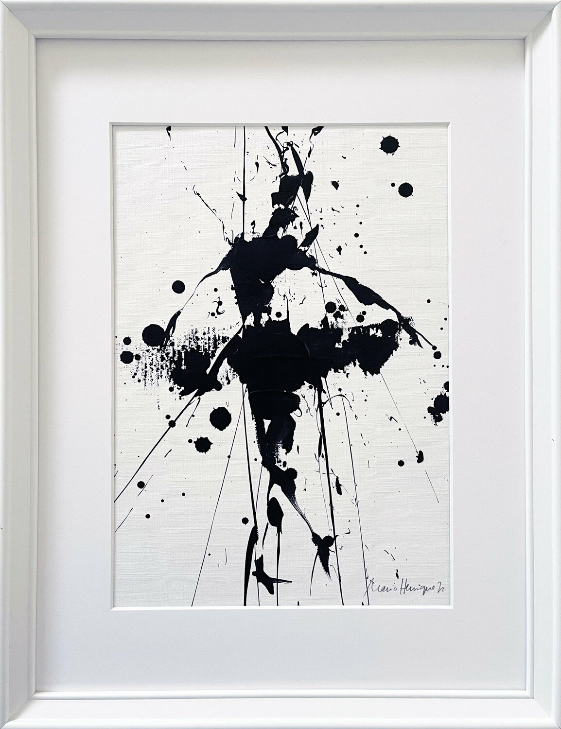 Spontaneous Ballerina No. 1, Series XVIII Mario Henrique Werk auf Papier zu verkaufen