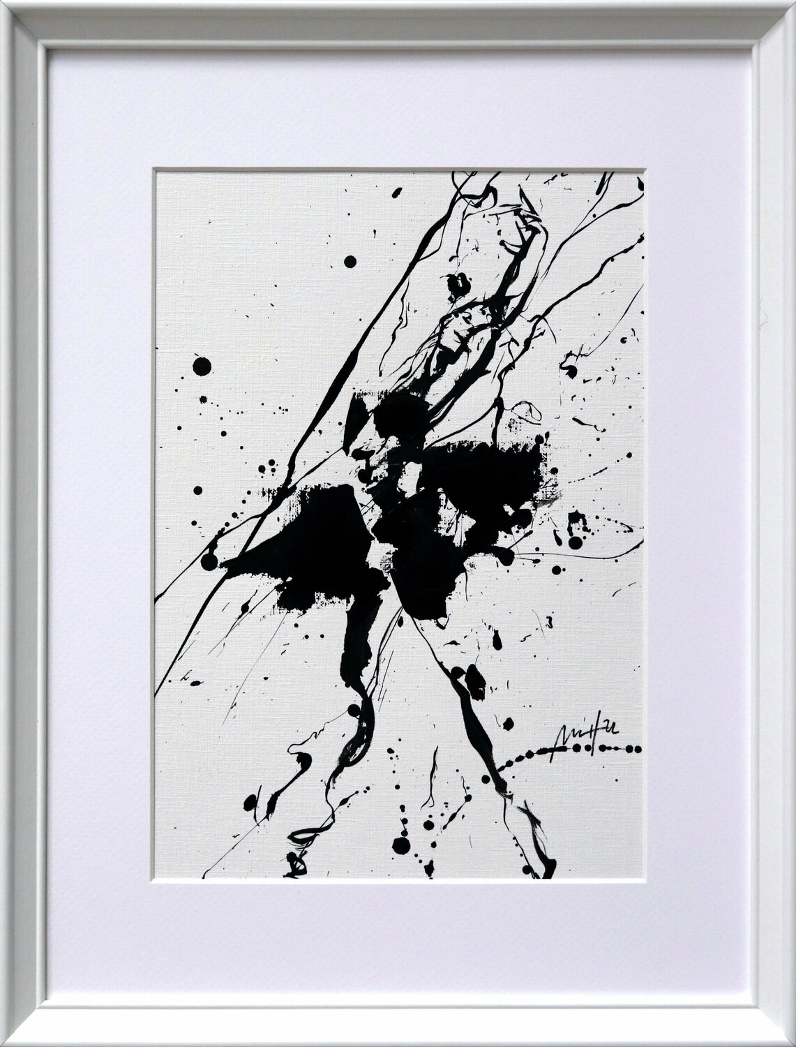 Spontaneous Ballerina No. 1, Series XIX Mario Henrique Werk auf Papier zu verkaufen