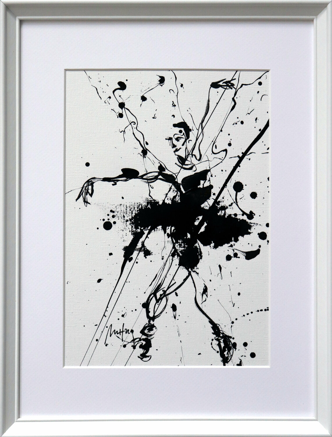 Spontaneous Ballerina No. 7, Series XIX Mario Henrique Werk auf Papier zu verkaufen