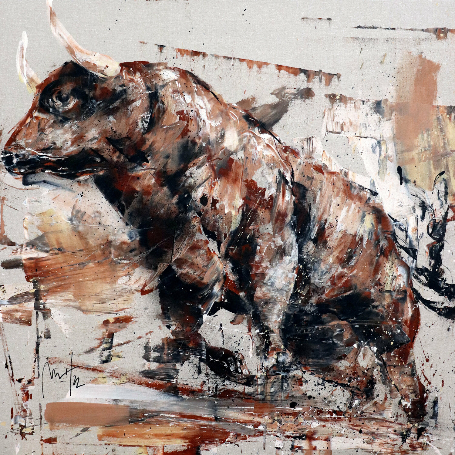 Charging Bull #1, Ferox Series Mario Henrique