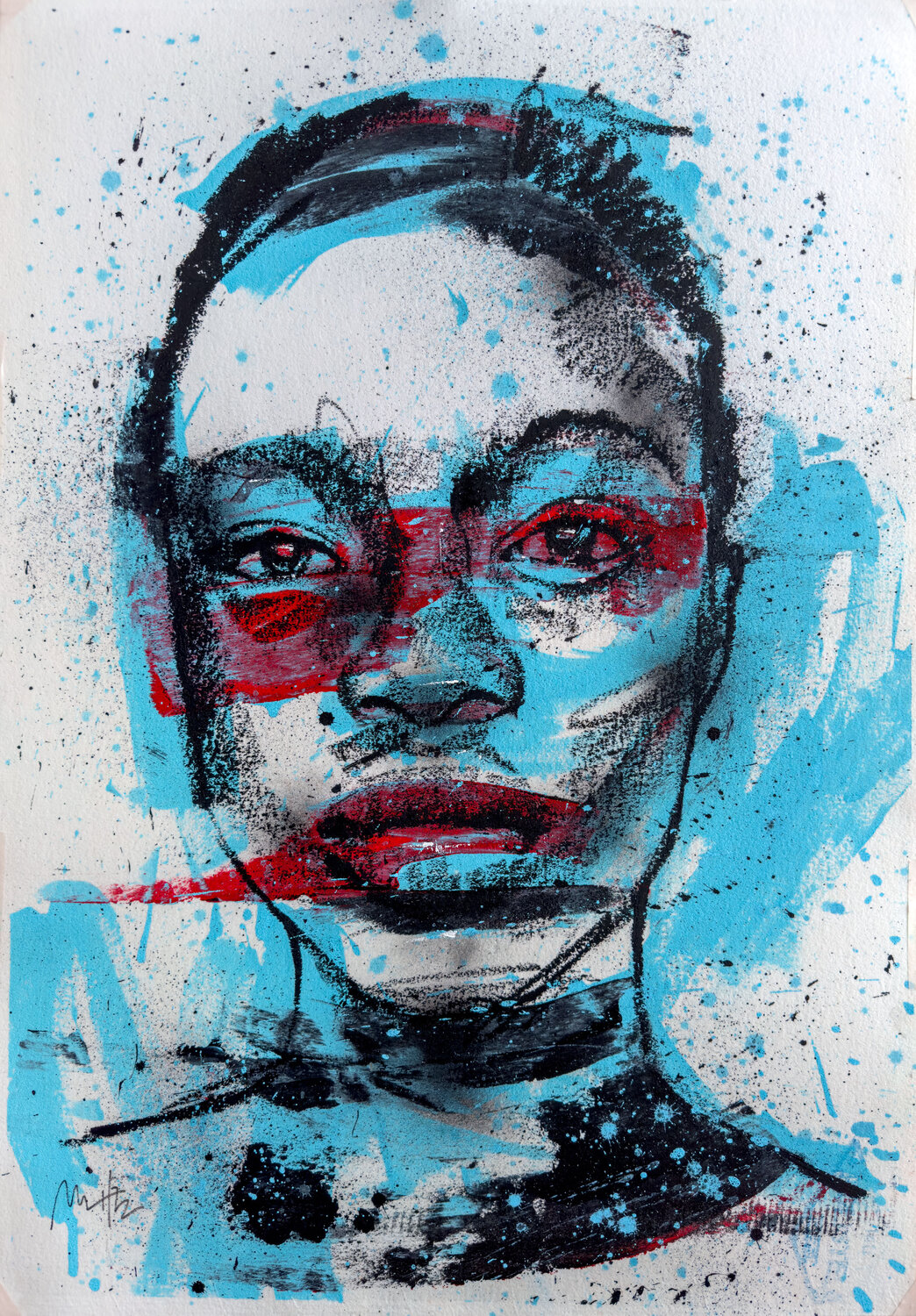 Untitled Portrait Drawing No. 5 Mario Henrique