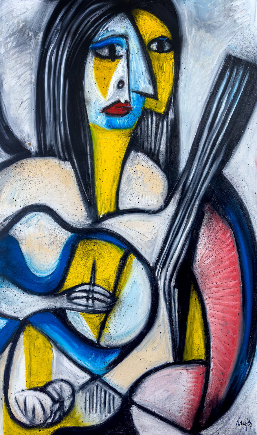 Woman With A Guitar Mario Henrique