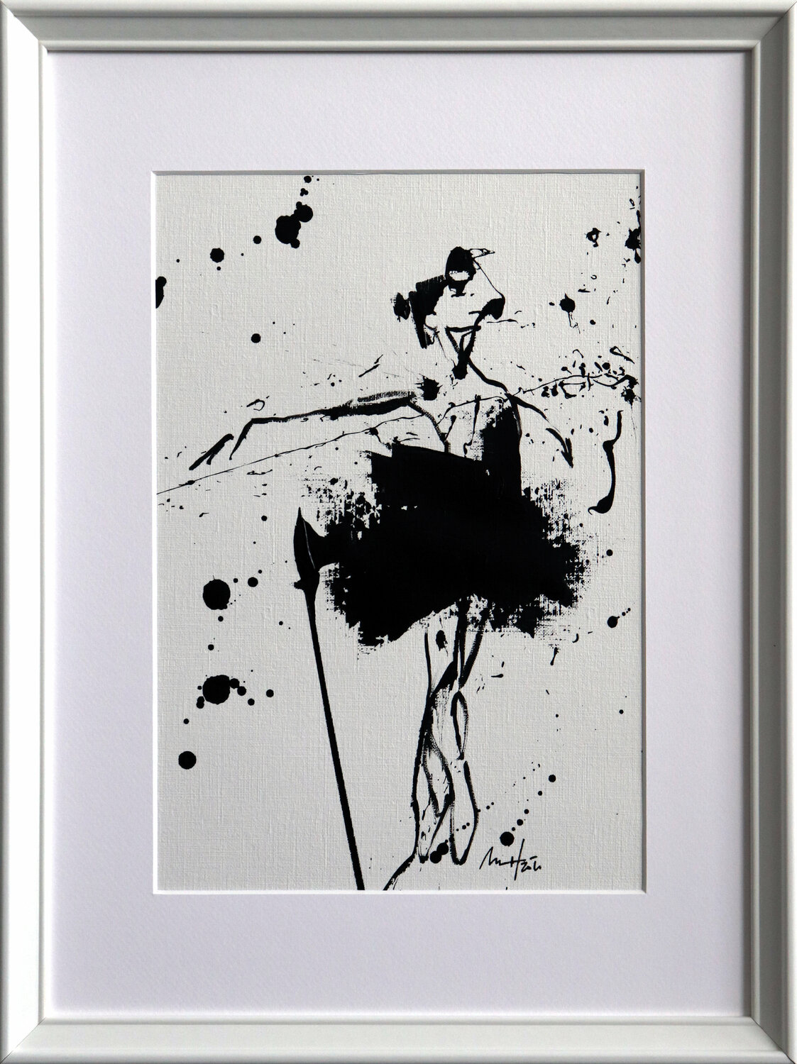 Spontaneous Ballerina No. 5, Series XVII Mario Henrique Opera su carta in vendita