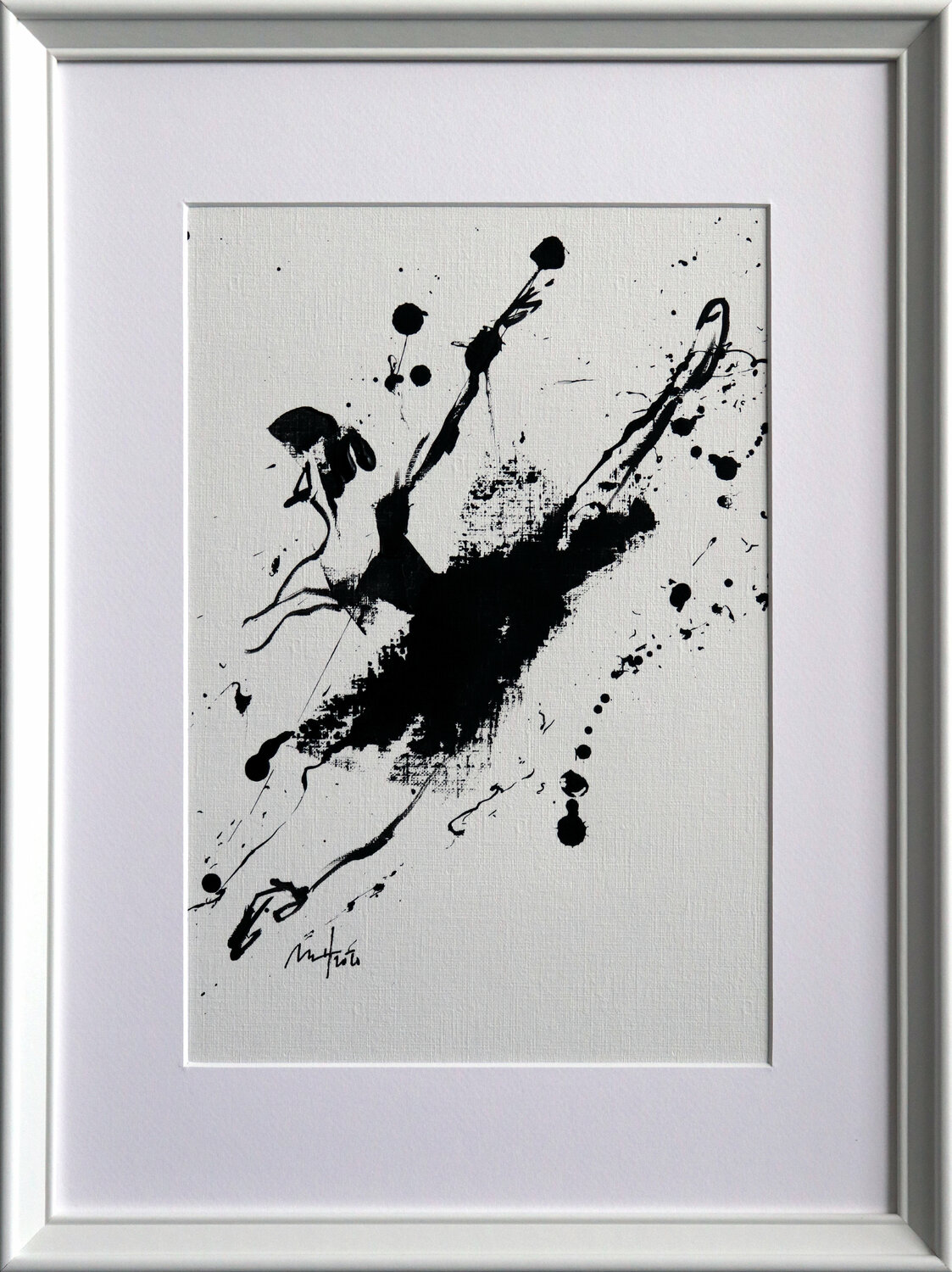 Spontaneous Ballerina No. 6, Series XVII Mario Henrique Werk auf Papier zu verkaufen