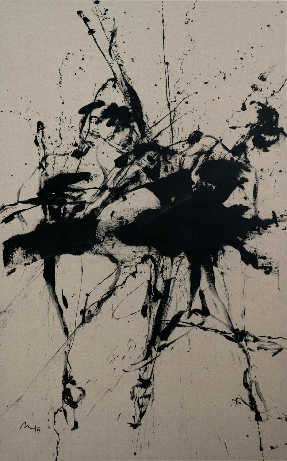 Ballerina No. 19, Series VIII Mario Henrique Originalgemälde zu verkaufen