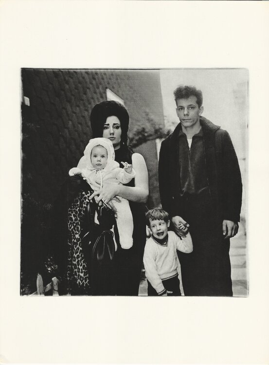 A Young Brooklyn Family Going For A Sunday Outing, New York, 1966 Diane Arbus