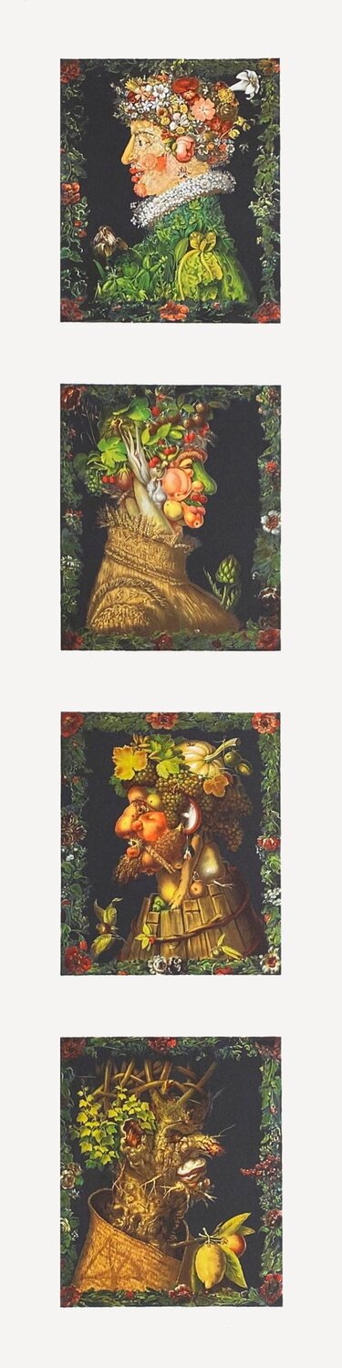 Les quatre saisons Giuseppe Arcimboldo