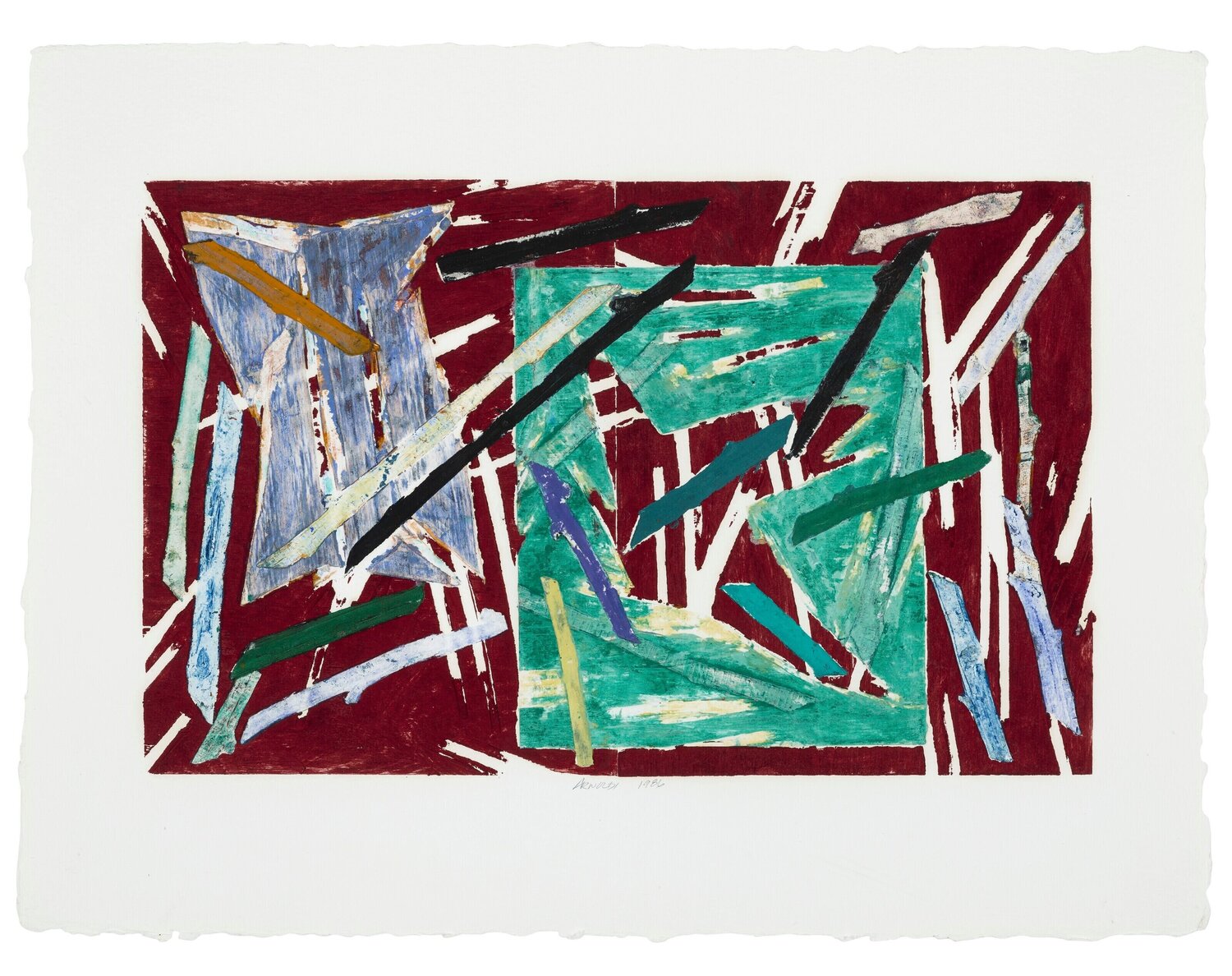 Untitled Charles Arnoldi Stampa in vendita