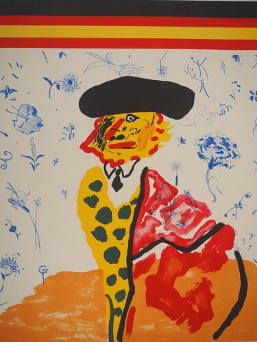 Le toréado von Eduardo Arroyo, Druck kaufen auf Singulart