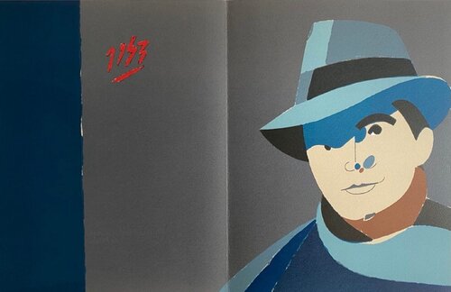 Transfert des cendres de Jean Moulin au Panthéon von Eduardo Arroyo, Druck kaufen auf Singulart