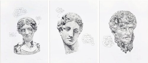 Portfolio “Classical Eroded Prints” von Daniel Arsham, Druck kaufen auf Singulart