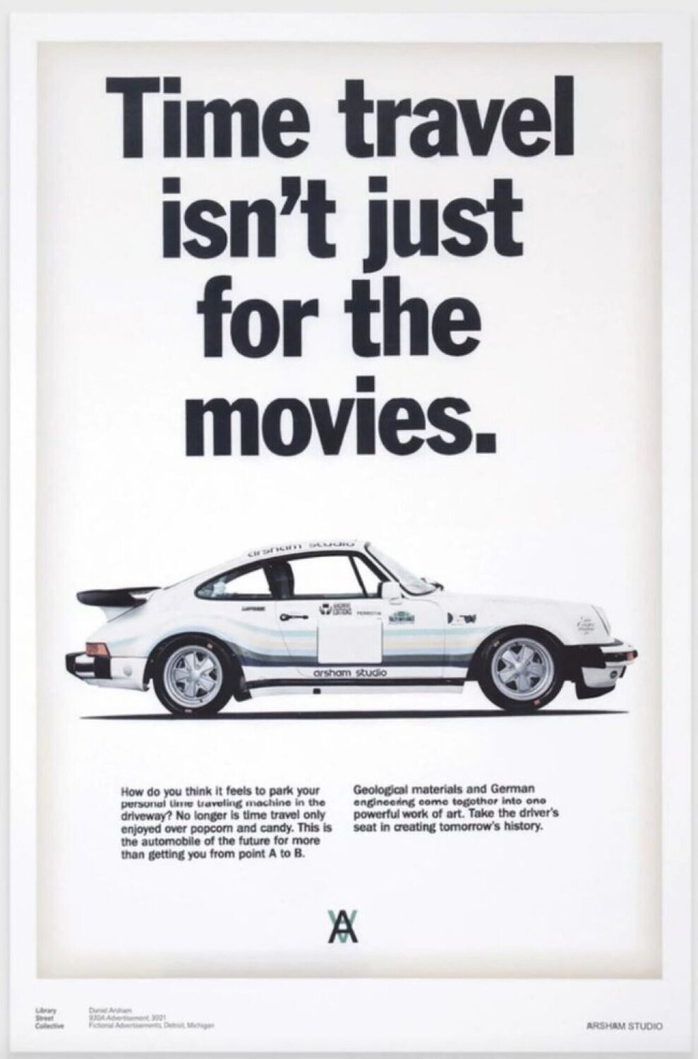 Fictional Advertisements Set of 5 Prints Daniel Arsham