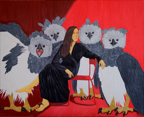 Harpies féroces van Victoria Stagni, Schilderij te koop op Singulart