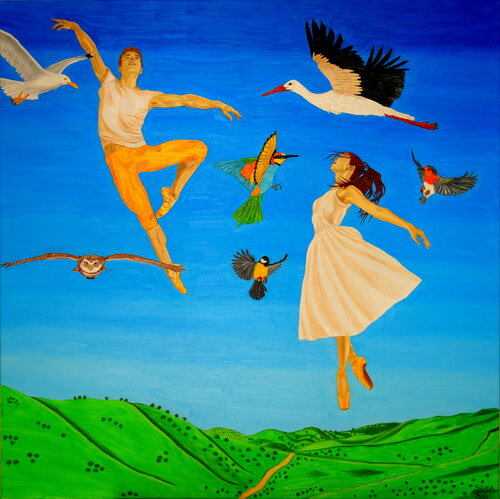 L'ascension von Victoria Stagni, Malerei kaufen auf Singulart