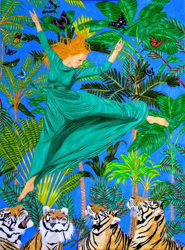 Fly like a butterfly van Victoria Stagni, Schilderij te koop op Singulart