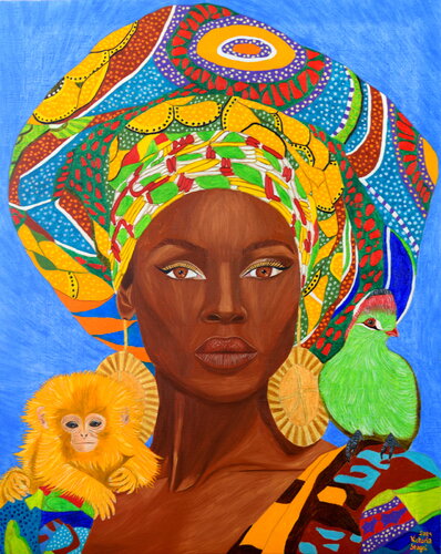 Femme puissante von Victoria Stagni, Malerei kaufen auf Singulart