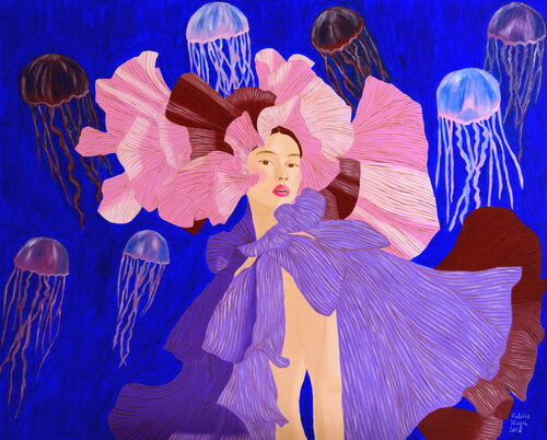 Eclosion abyssale van Victoria Stagni, Schilderij te koop op Singulart