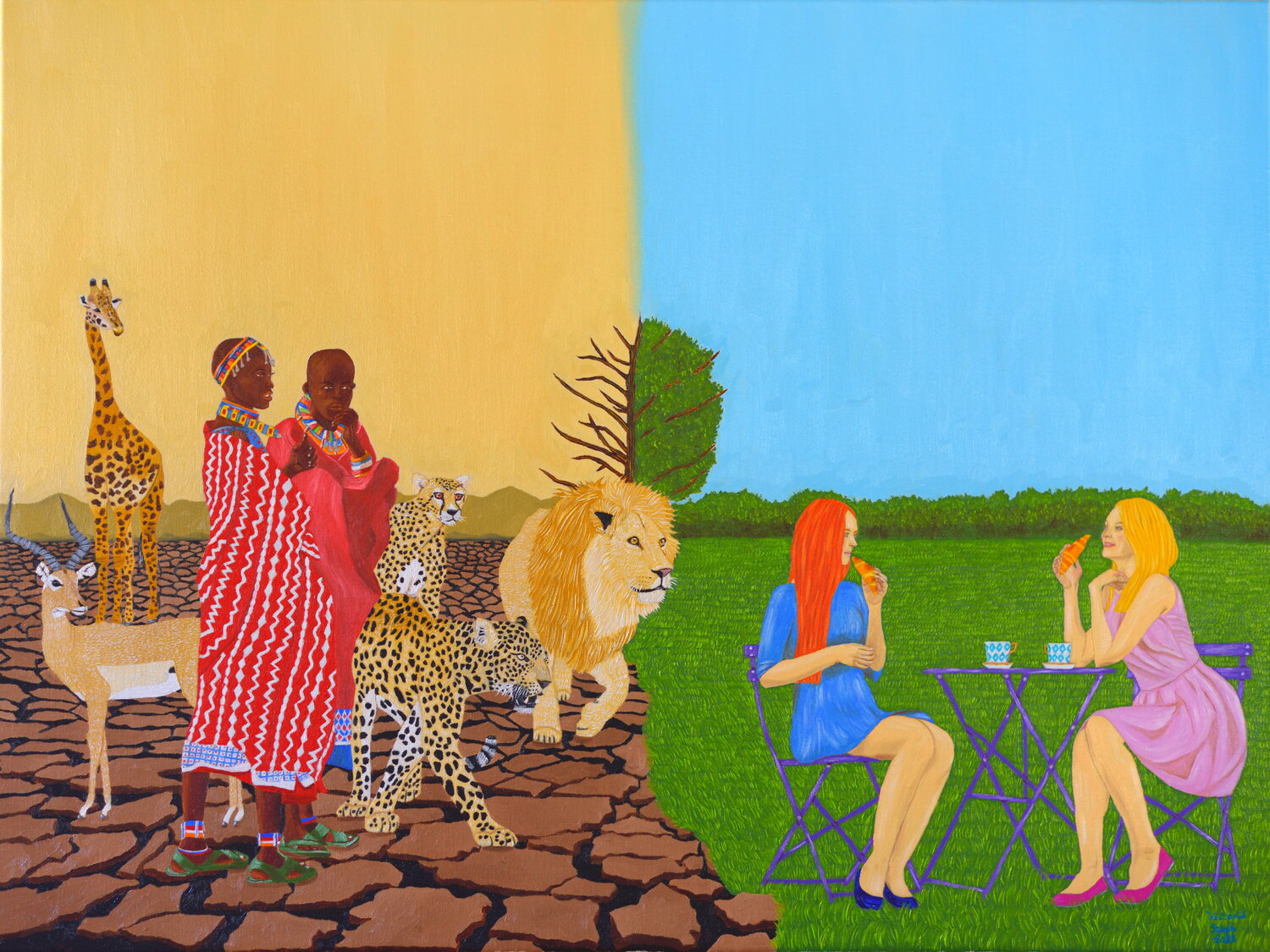 Land of plenty by Victoria Stagni (2018) Painting Oil on Linen