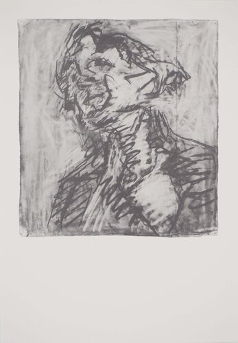 Portrait de J.Y.M. by Frank Auerbach, 版画 for Sale on Singulart