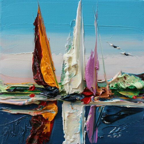 L'HORIZON di David Onen, Pittura in vendita su Singulart