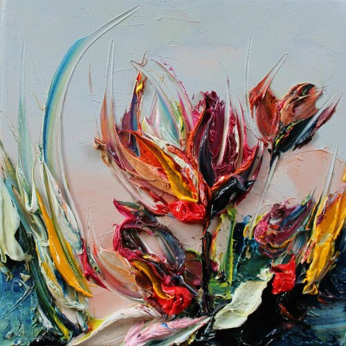 TULIPES de David Onen, Pintura a la venta en Singulart