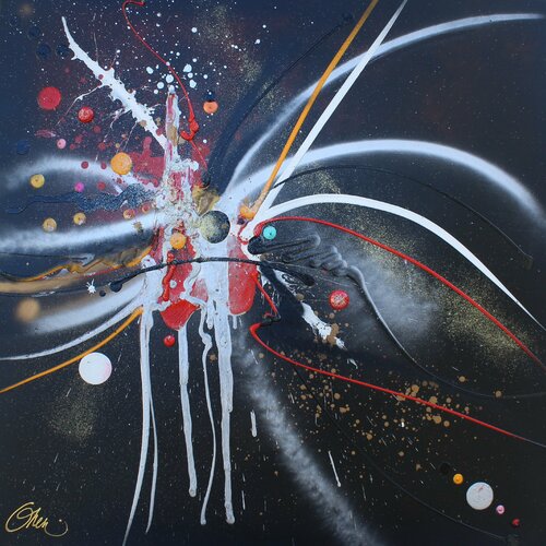 LES PLAISIRS DE LA NUIT van David Onen, Schilderij te koop op Singulart