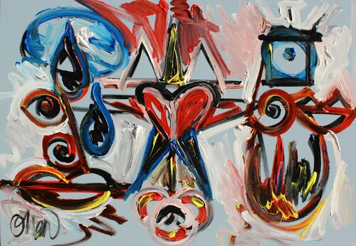 L'AVENIR van David Onen, Schilderij te koop op Singulart